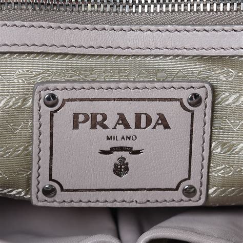 PRADA Nappa Gaufre Tote Pomice 408833 